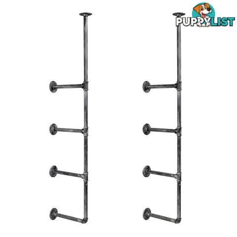 Wall Mount Pipe Bracket Shelf _ 141 CM