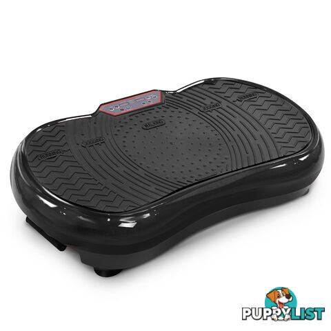 1000W Vibrating Plate with Roller Wheels - Black