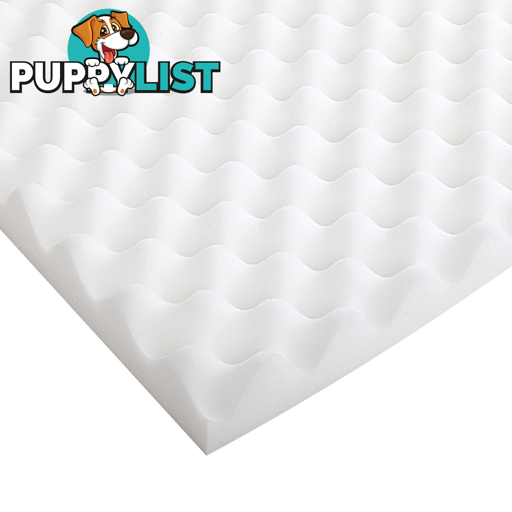 Deluxe Egg Crate Mattress Topper 5 cm Underlay Protector King