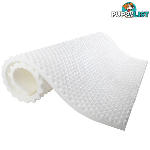 Deluxe Egg Crate Mattress Topper 5 cm Underlay Protector King