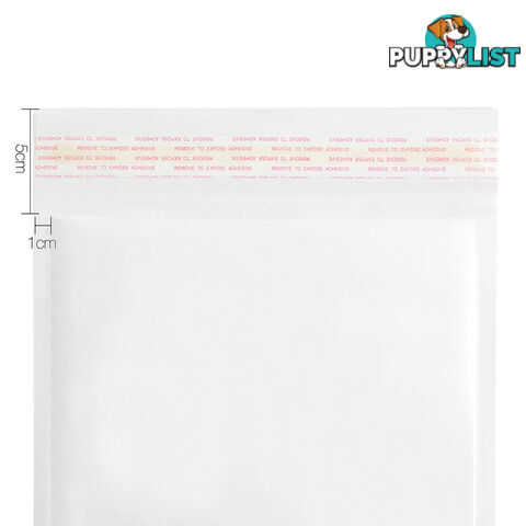 Set of 200 Bubble Padded Mailer Bag - 160mm x 230mm