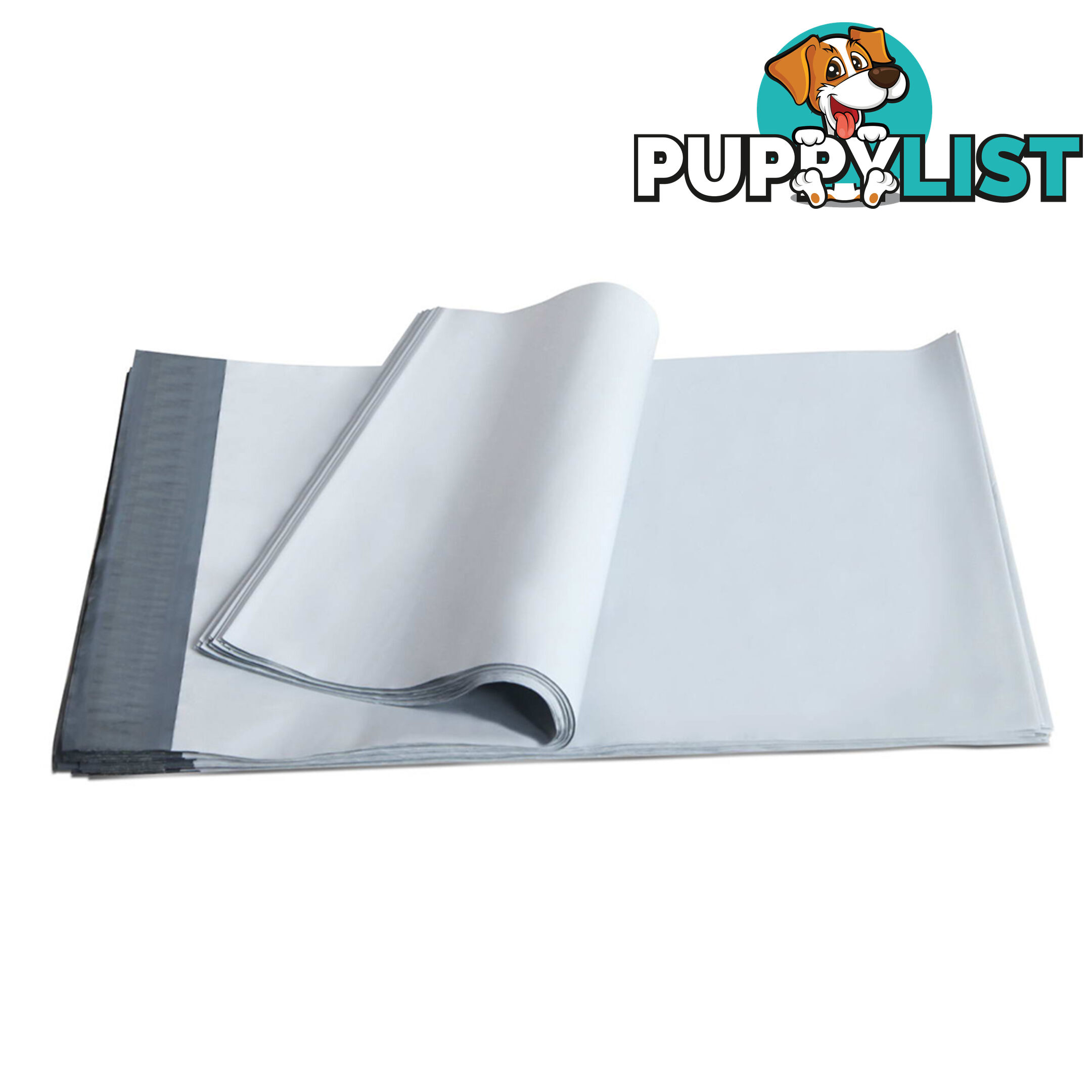 Set of 200 Poly Mailer Bags - 350 x 480mm