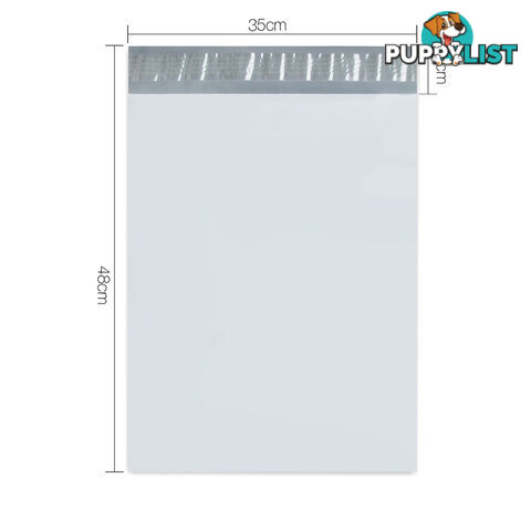 Set of 200 Poly Mailer Bags - 350 x 480mm