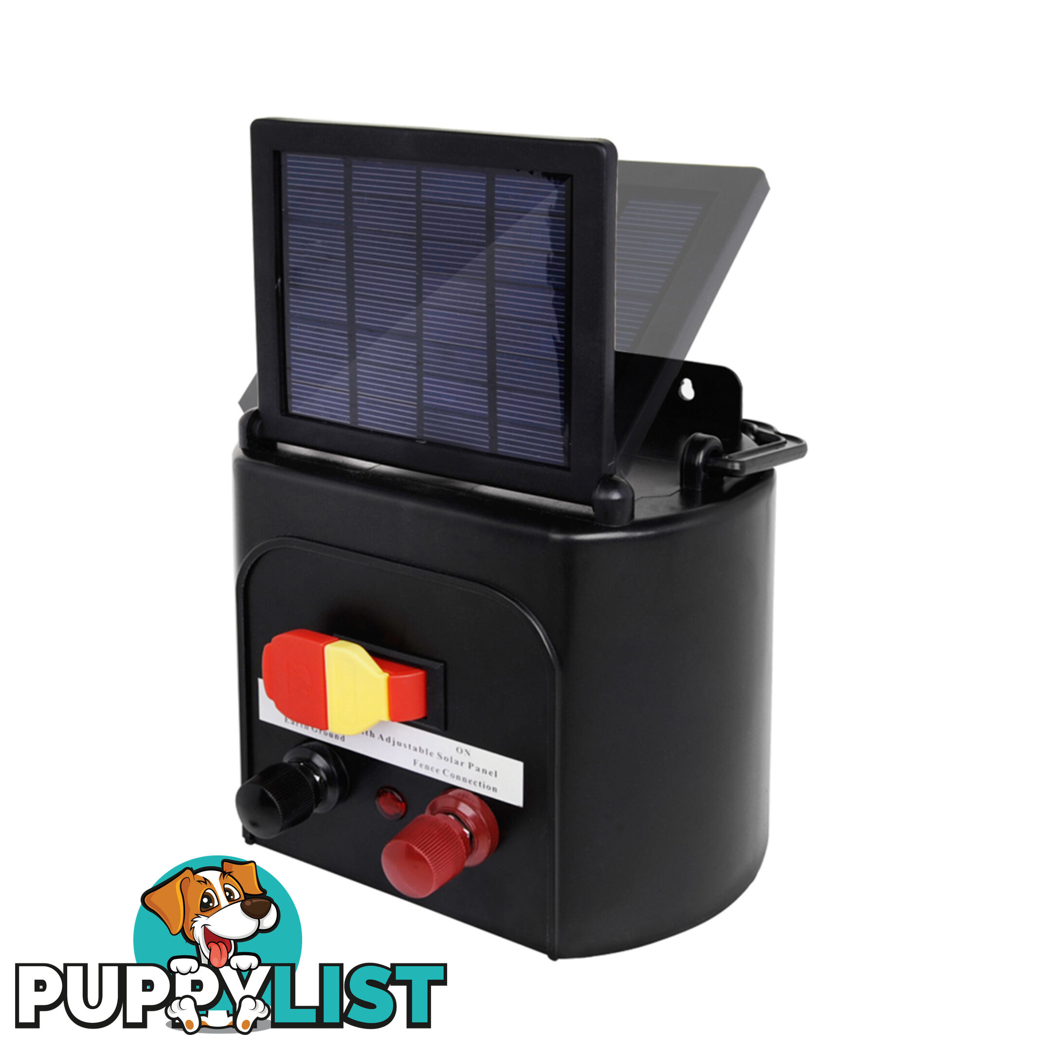 3km Solar Power Electric Fence Energiser Charger