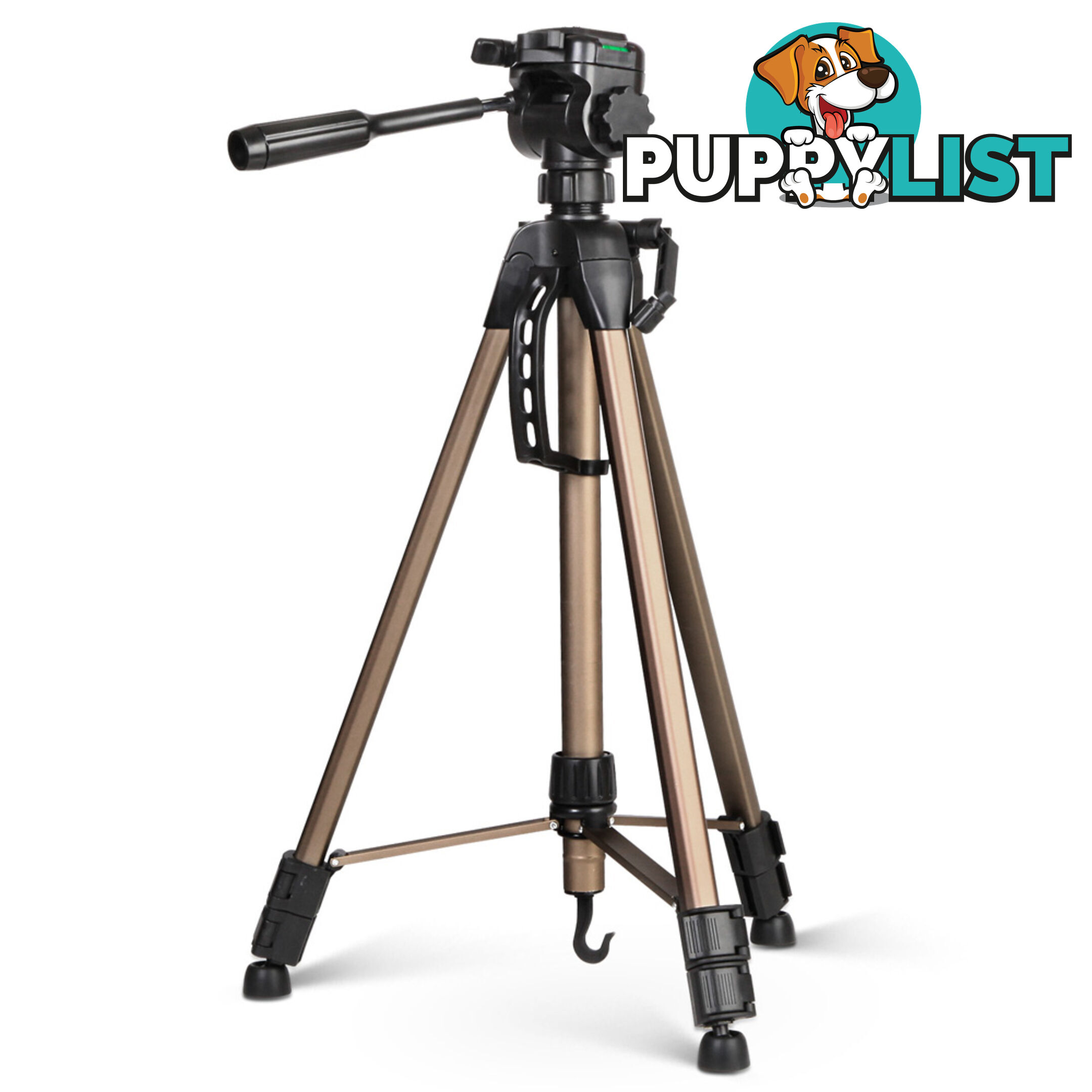 Dual Bubble Level Camera Tripod 160cm