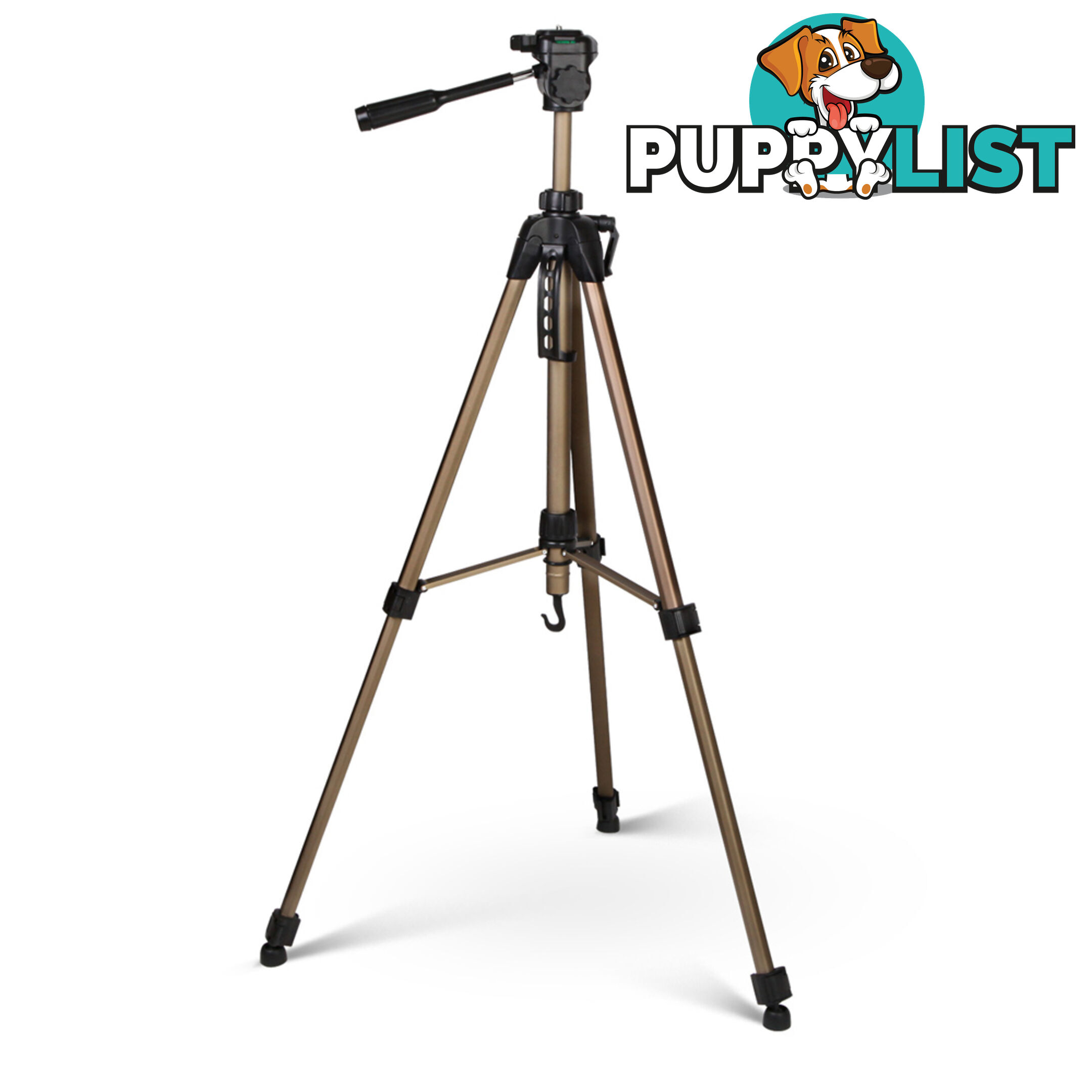 Dual Bubble Level Camera Tripod 160cm