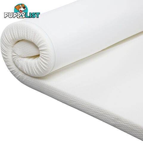 Visco Elastic Memory Foam Mattress Topper 5cm Double