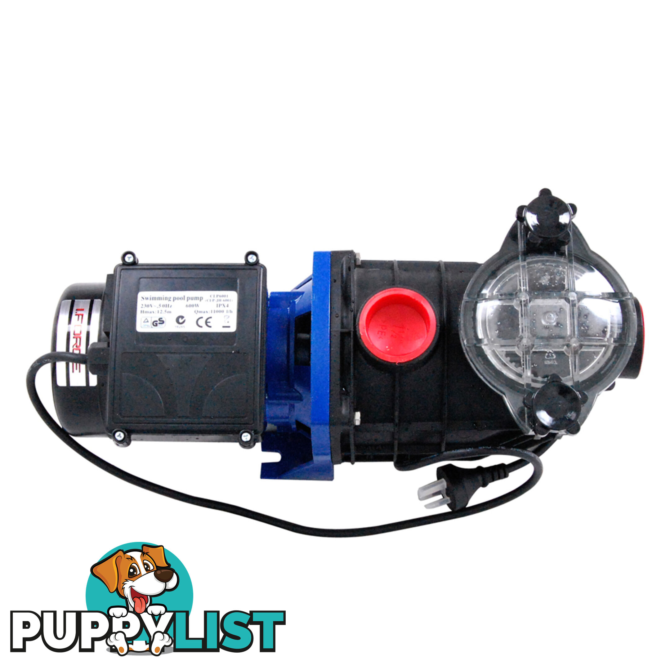 600w Swimming Pool Pump 11000 L per hour