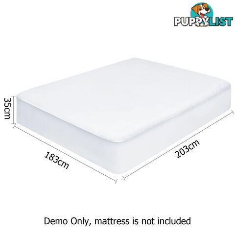 Waterproof Non-Woven Mattress Protector - King