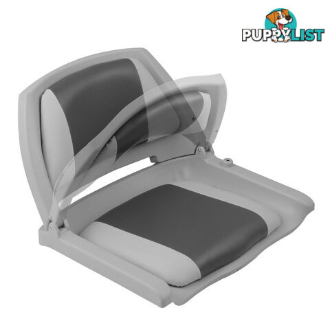 Swivel Folding Marine Boat Seats Grey Charcoal