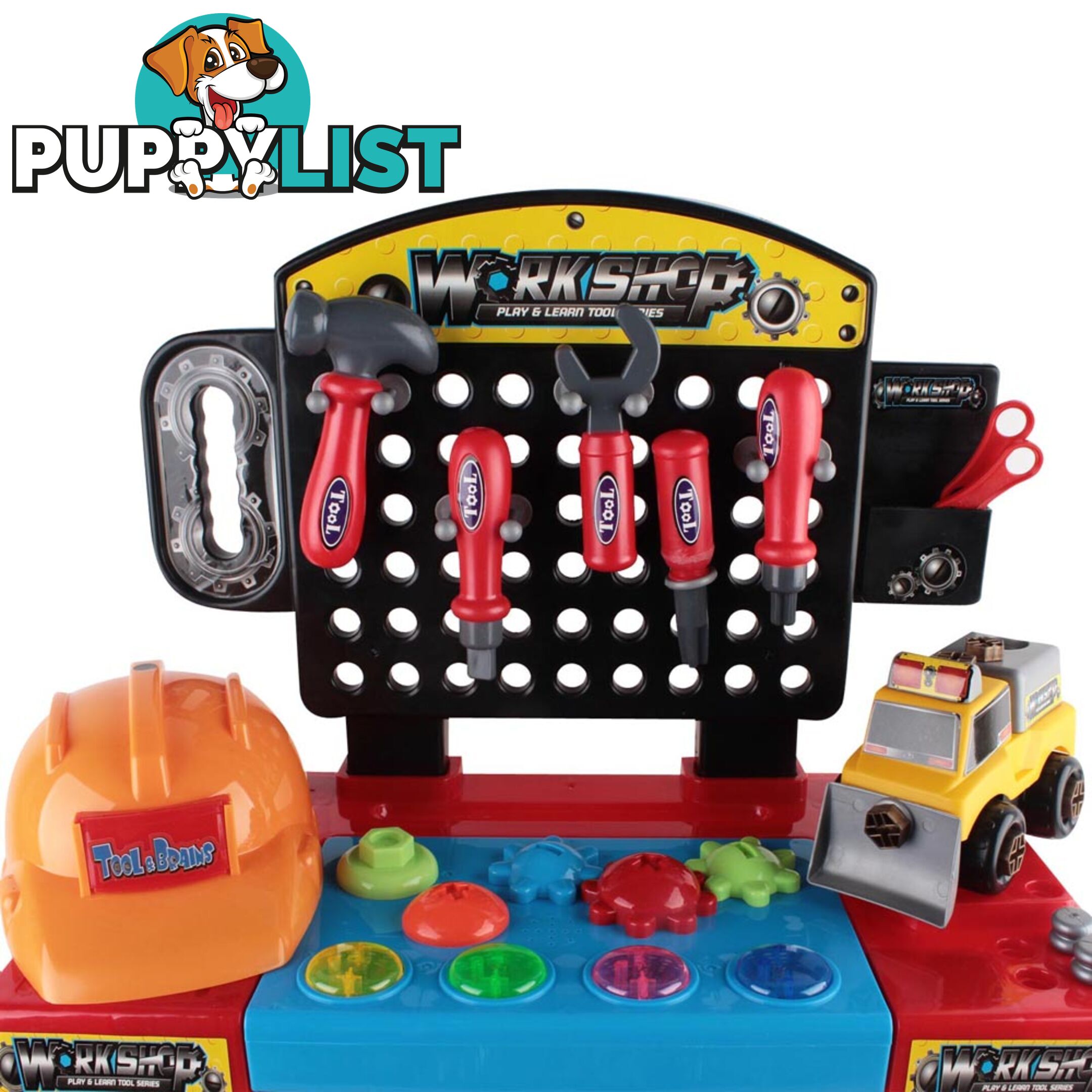 Workshop Pretend Play Set Black