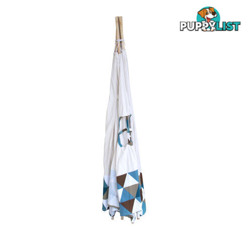 5 Poles Teepee Tent w/ Storage Bag