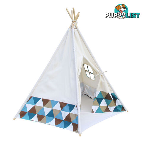 5 Poles Teepee Tent w/ Storage Bag