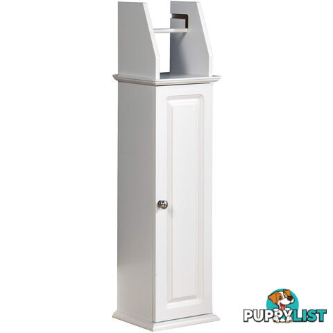 Dignity Toilet Roll Cupboard in WHITE