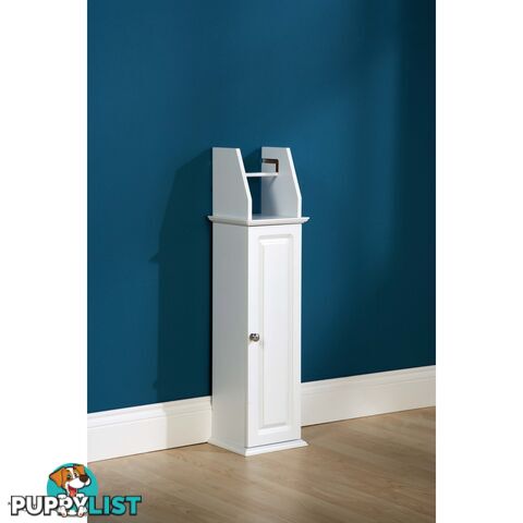 Dignity Toilet Roll Cupboard in WHITE