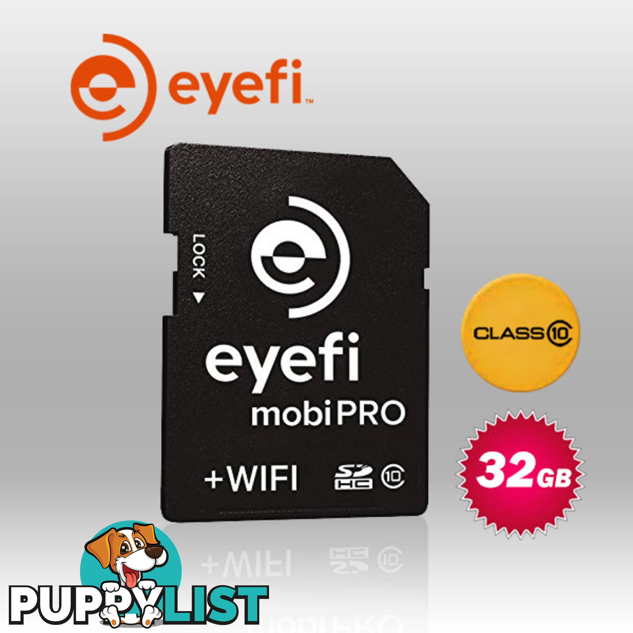 EYE FI  32GB mobi +wifi pro SDHC class 10 Card (MOBIPRO-32)