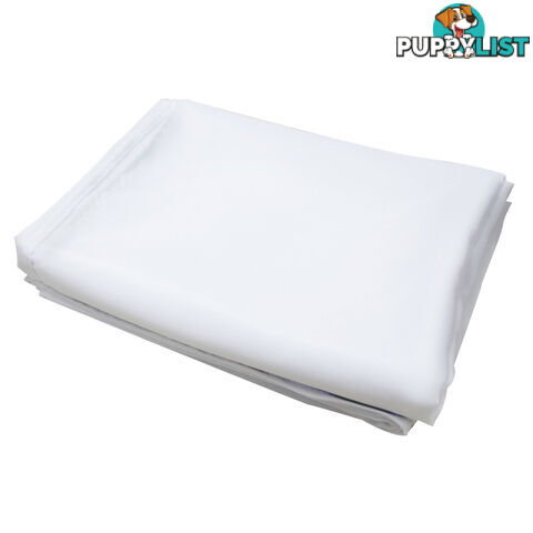 4 Pcs Wedding Table Cloth Round 229cm White