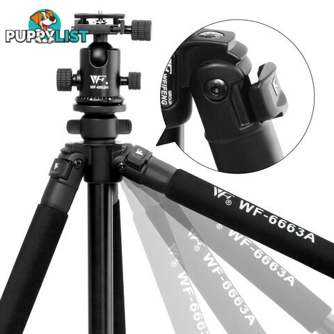 Professional Ball Head Tripod Digital Camera 173cm