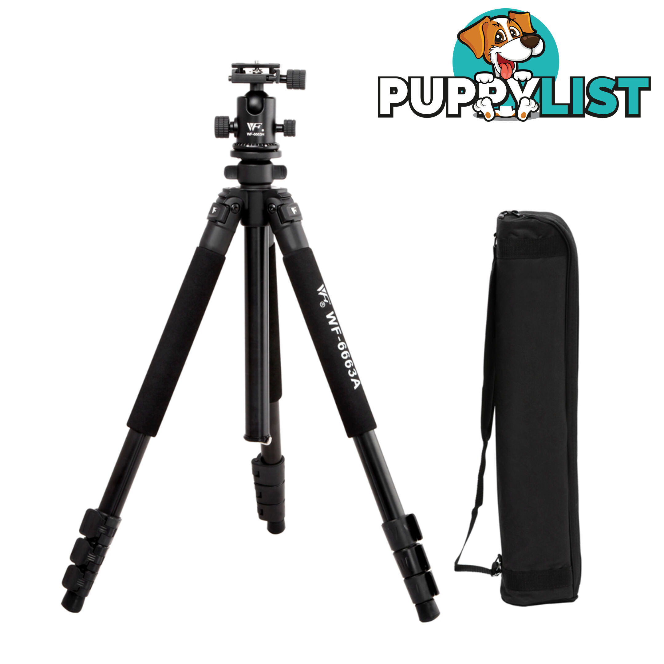 Professional Ball Head Tripod Digital Camera 173cm