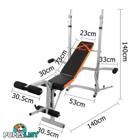 Adjustable Home Gym Multi-Station Weights Bench