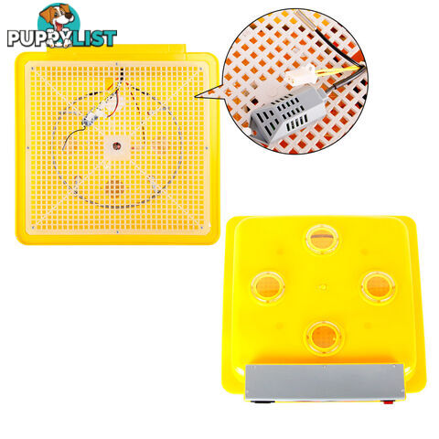 Automatic 96 Egg Incubator Yellow