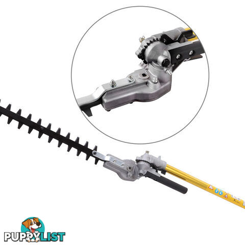 65cc 2 In 1 Petrol Pole Chainsaw Hedge Trimmer Pruner