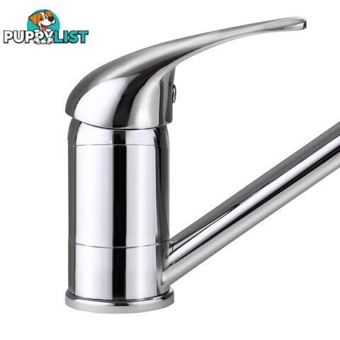 Long Kitchen Sink 360 Swivel Spout Vanity Faucet Basin Mixer Tap Brass