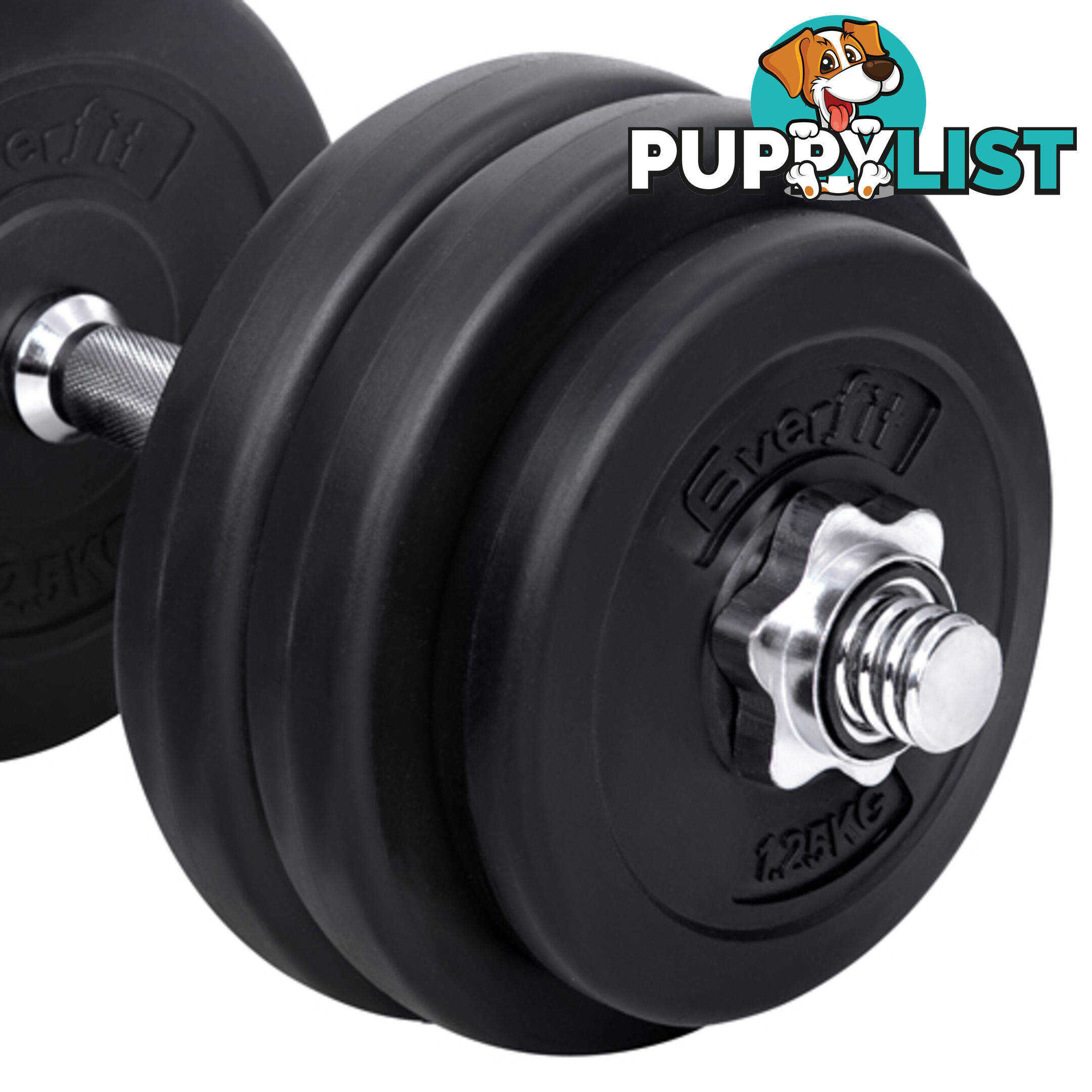 Everfit Home Gym Fitness 30kg Dumbbell Set