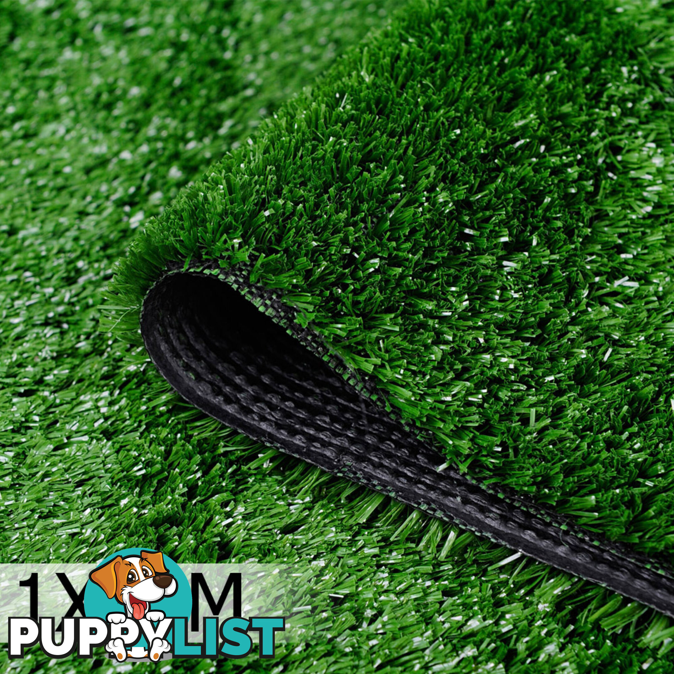 Artificial Grass 10 SQM Polypropylene Lawn Flooring 1X10M Olive Green