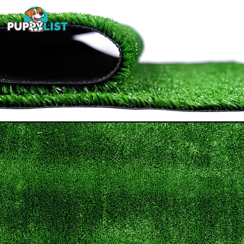 Artificial Grass 10 SQM Polypropylene Lawn Flooring 1X10M Olive Green