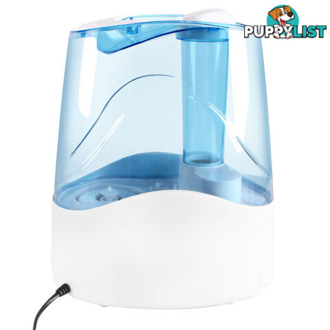 Ultrasonic Cool Mist Air Humidifier 4.5L White Blue