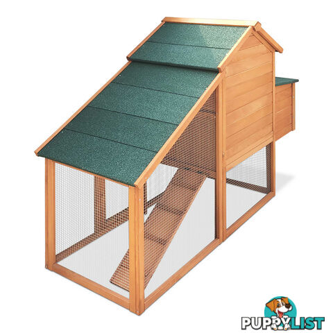 Wooden Pet Hutch with Nesting Box