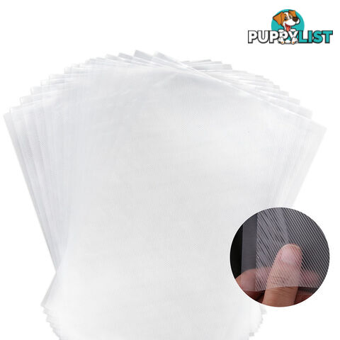 300 Food Sealer Bags: 20 x 30cm