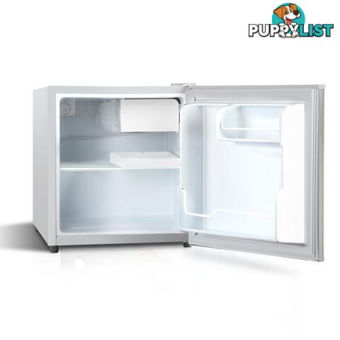 2-in-1 55L Caravan Bar Fridge Freezer Stainless Steel