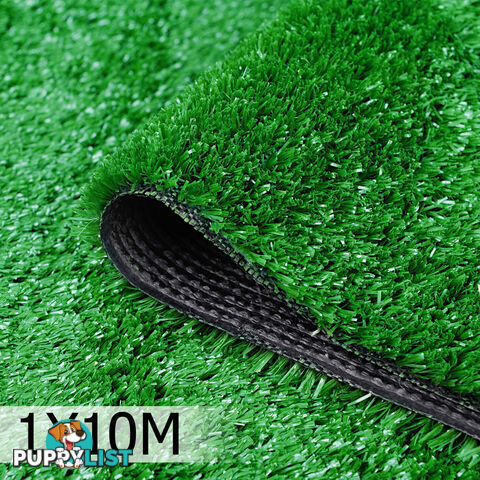 Artificial Grass 10 SQM Polypropylene Lawn Flooring 1X10M Green