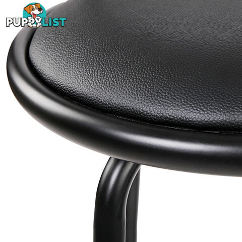 Set of 2 360Swivel Bar Stool - Black