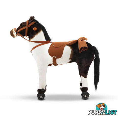 Ride on Pedal Toy Pony - White