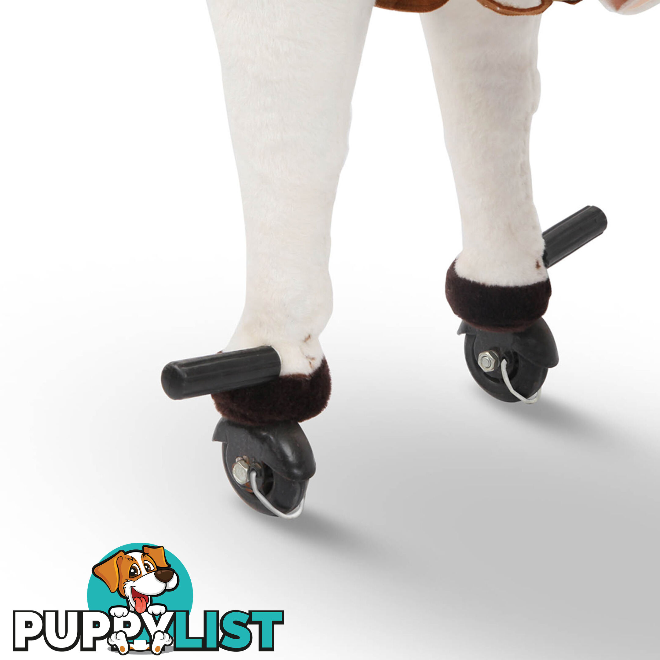 Ride on Pedal Toy Pony - White