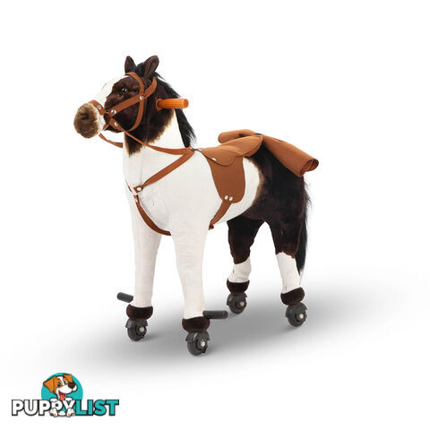 Ride on Pedal Toy Pony - White