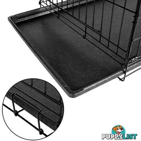 Metal Collapsible Dog Cage 42IN