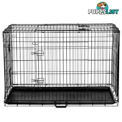 Metal Collapsible Dog Cage 42IN