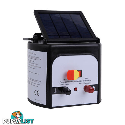 15km Solar Power Electric Fence Energiser Charger