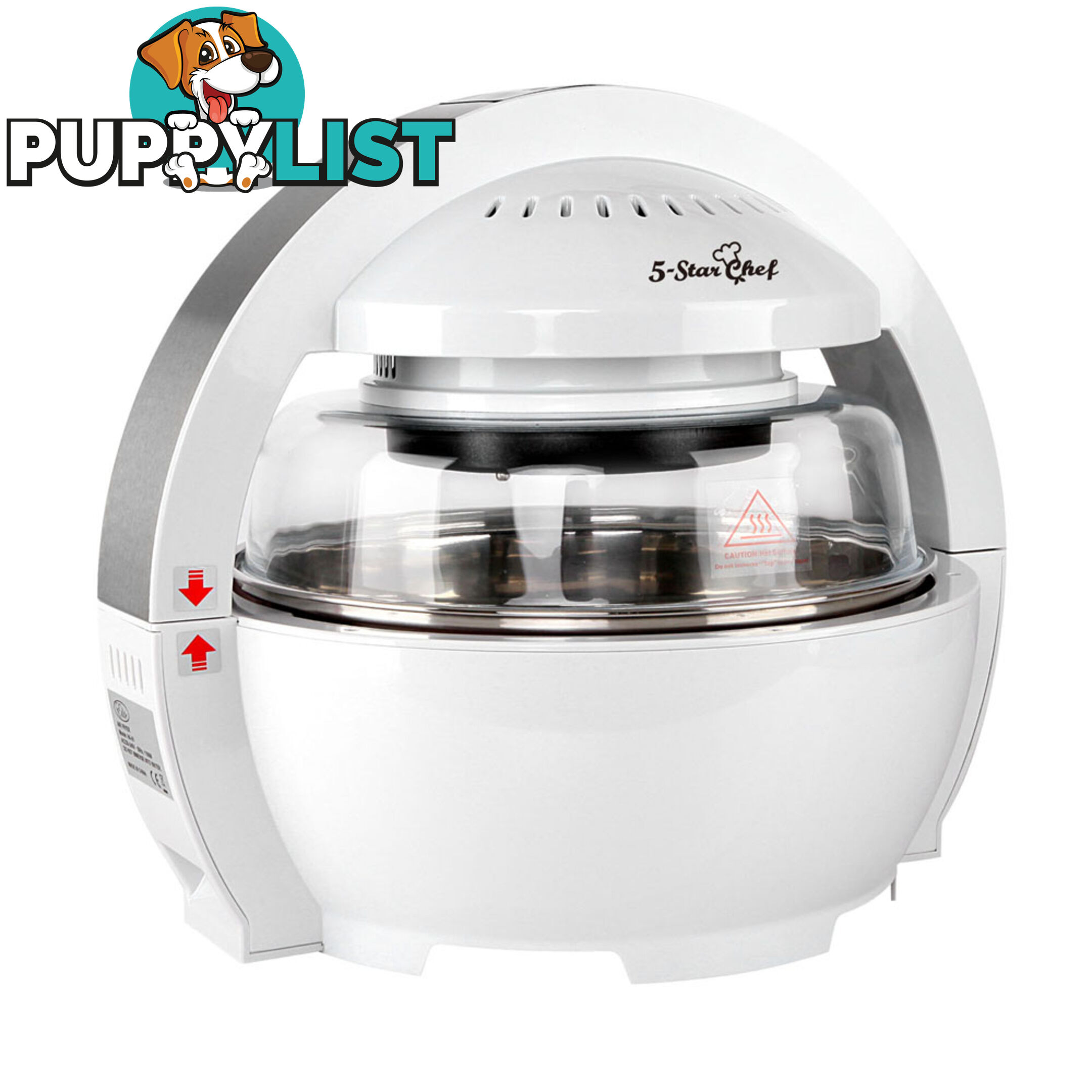 5 Star Chef Air Fryer 13L - White