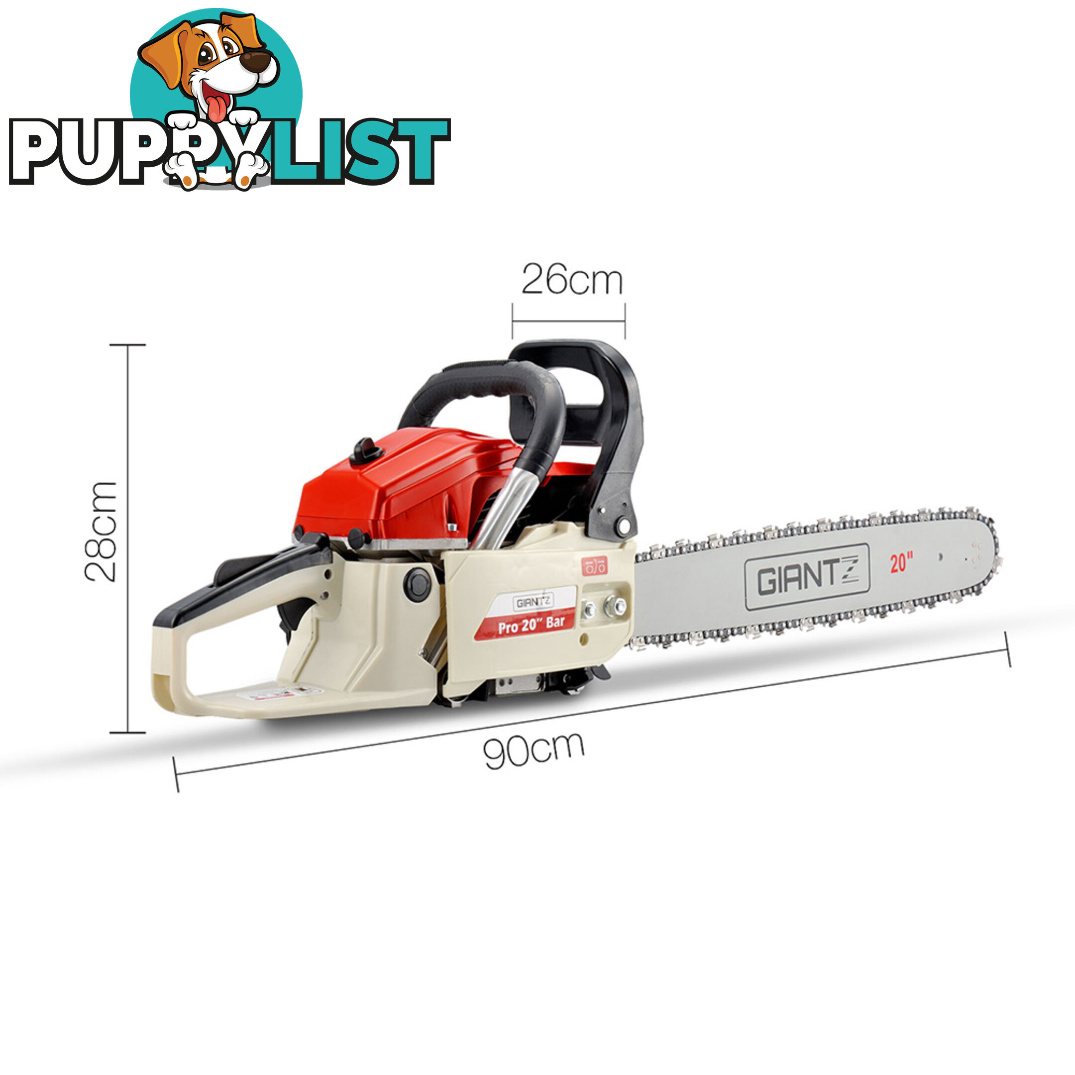 58CC Petrol Chainsaw