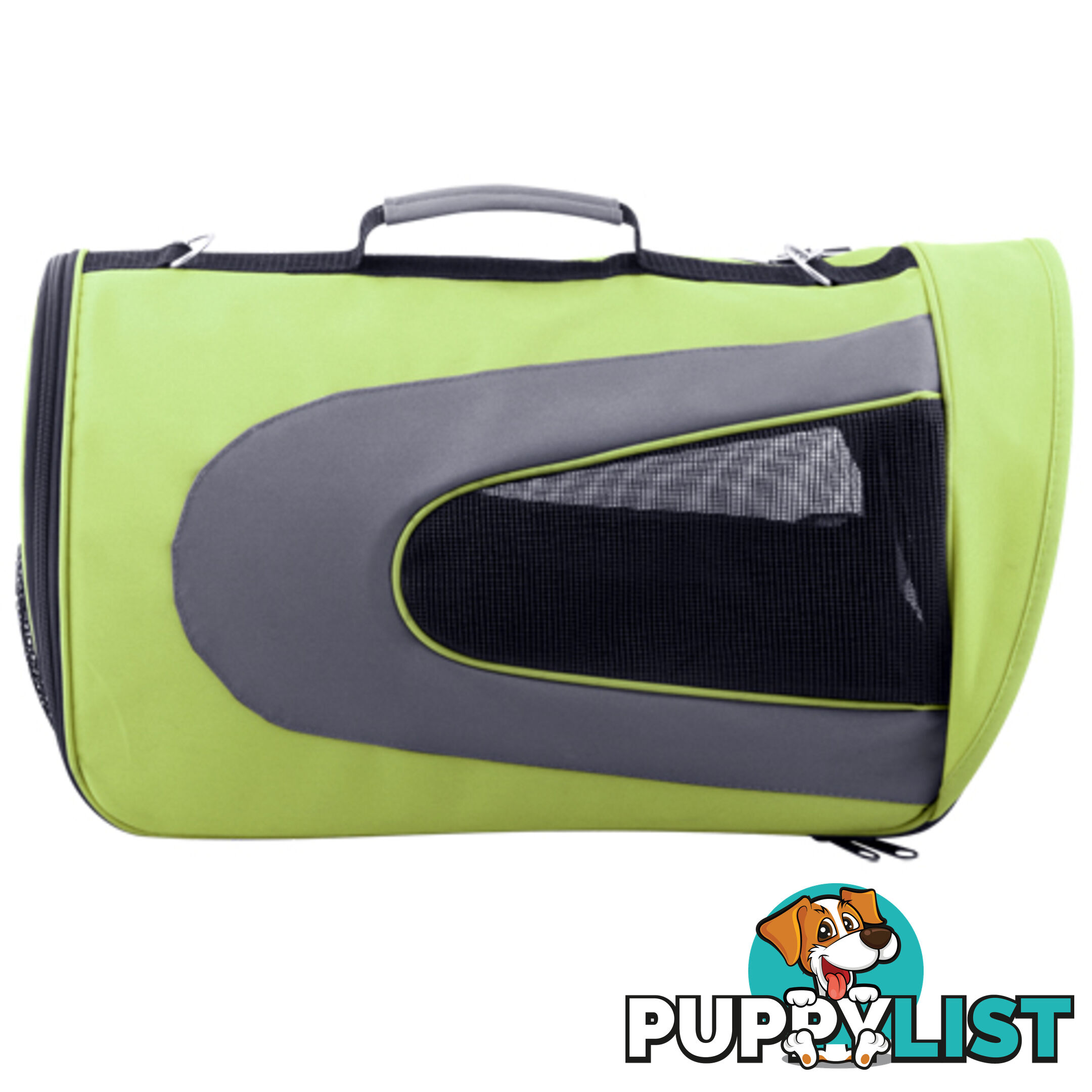 Pet Dog Cat Carrier Travel Bag Large Lime Green