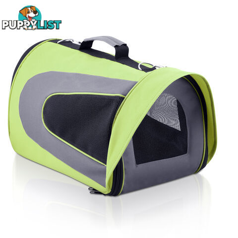 Pet Dog Cat Carrier Travel Bag Large Lime Green