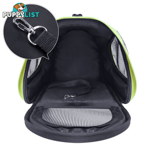 Pet Dog Cat Carrier Travel Bag Large Lime Green