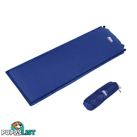 Self inflating Mattress Single 6cm Blue