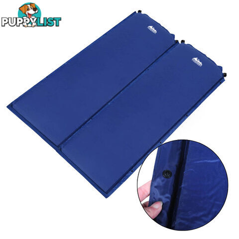 Self inflating Mattress Single 6cm Blue