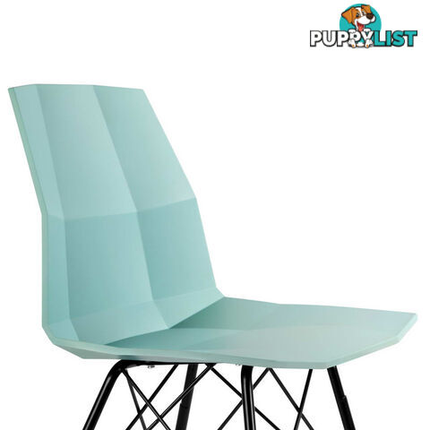 Set of 2 Eames Replica Contour Dining Chair